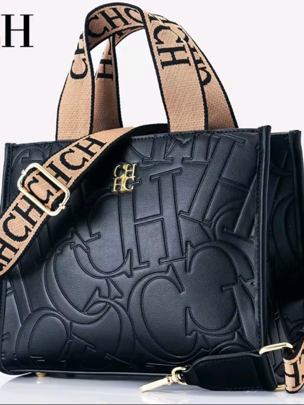 Women's CH Bags Metal Logo Casual Large Capacity Light Luxury Brand Designer
